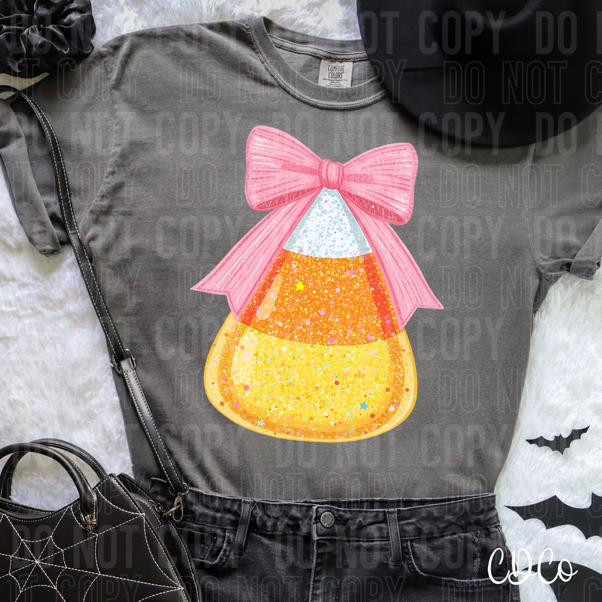 Candy Corn Glitter 6679 DTF
