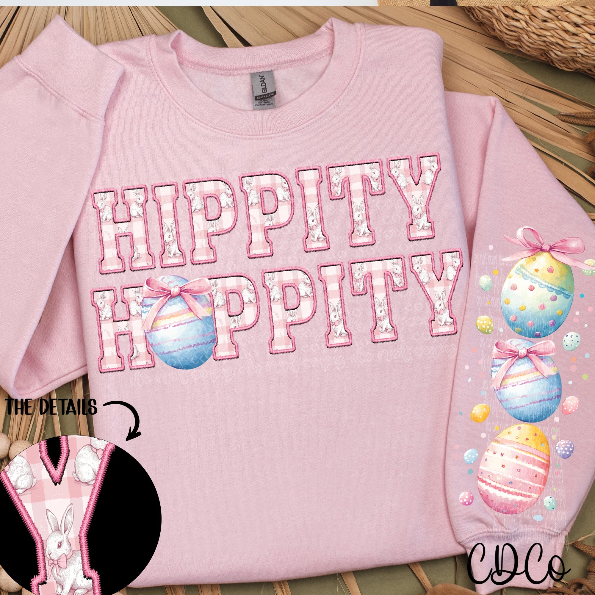 Hippity Hoppity w/Sleeve (adult sleeve 4x9) 3686 DTF