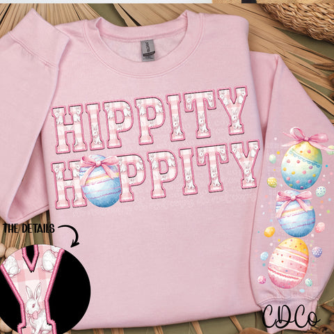 Hippity Hoppity w/Sleeve (adult sleeve 4x9) 3686 DTF