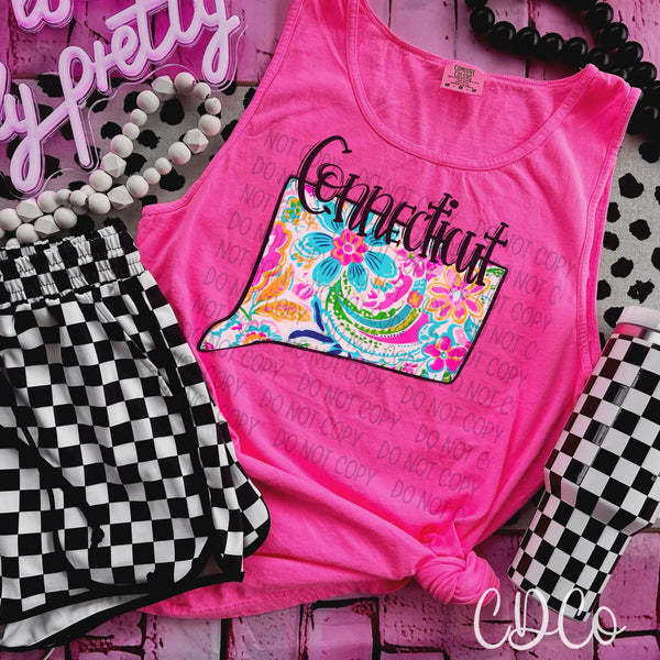 Paisley Floral States DTF (AL-KS)