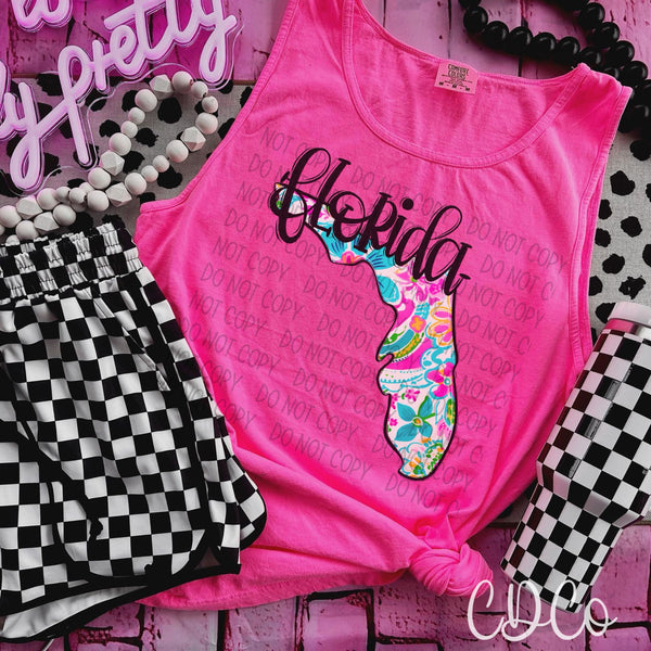 Paisley Floral States DTF (AL-KS)