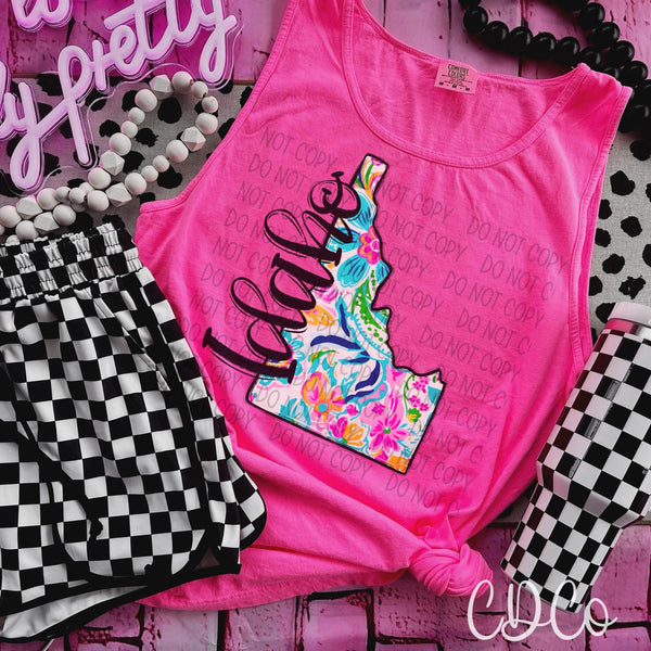 Paisley Floral States DTF (AL-KS)