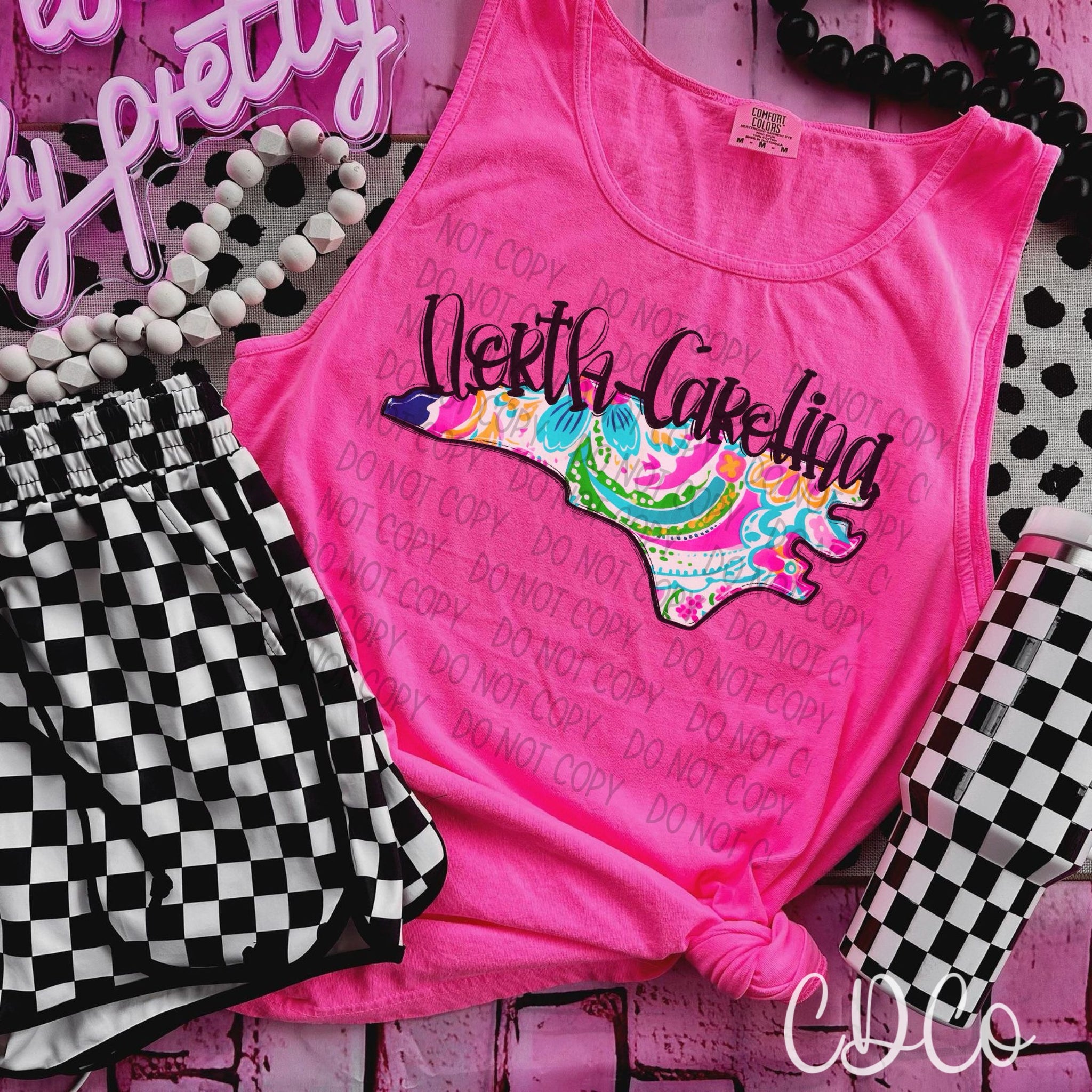 Paisley Floral States DTF (NC-WV)
