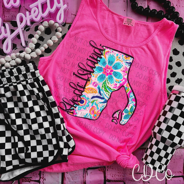Paisley Floral States DTF (NC-WV)