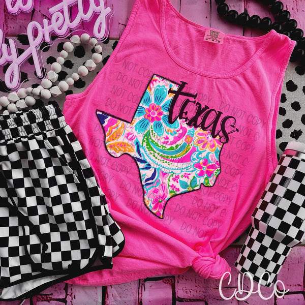 Paisley Floral States DTF (NC-WV)