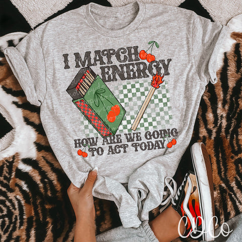 I Match Energy Checked Matchbox 2708 DTF