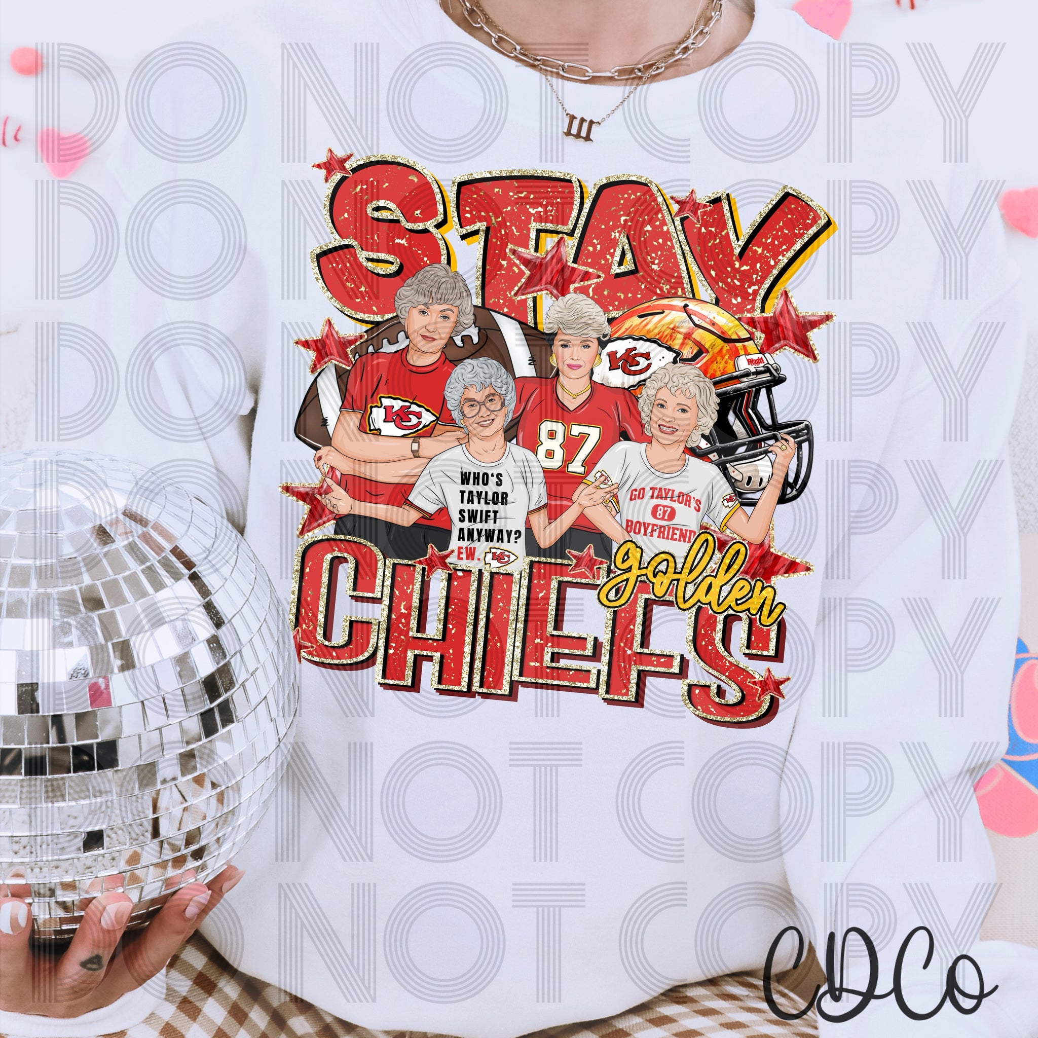KC Stay Golden 2703 DTF