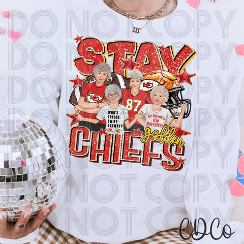 KC Stay Golden 2703 DTF