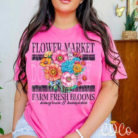 Flower Market Farm Fresh Blooms 2700 DTF