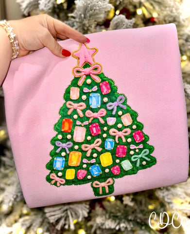 Christmas Rhinestone Tree 10049 DTF
