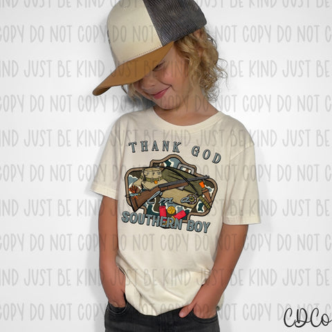 Thank god I'm A Southern Boy / Bird - 8654 DTF