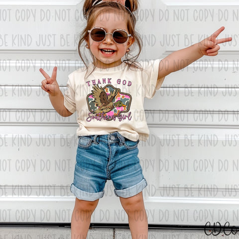 Thank god I'm A Southern Girl / Bird - 8655 DTF