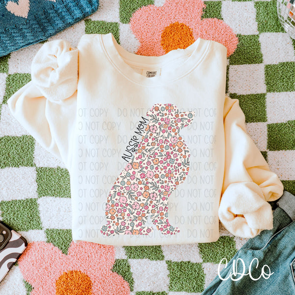 Dog Mom Floral 5 of 6 DTF