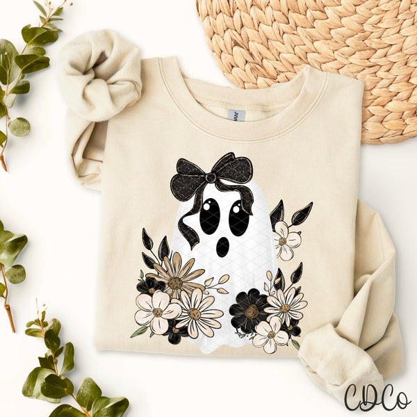 Floral Ghostie - 8730 DTF