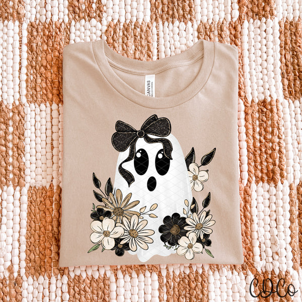 Floral Ghostie - 8730 DTF