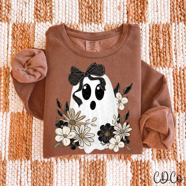 Floral Ghostie - 8730 DTF