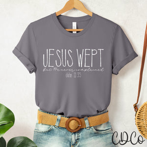 Jesus Wept 7280 DTF