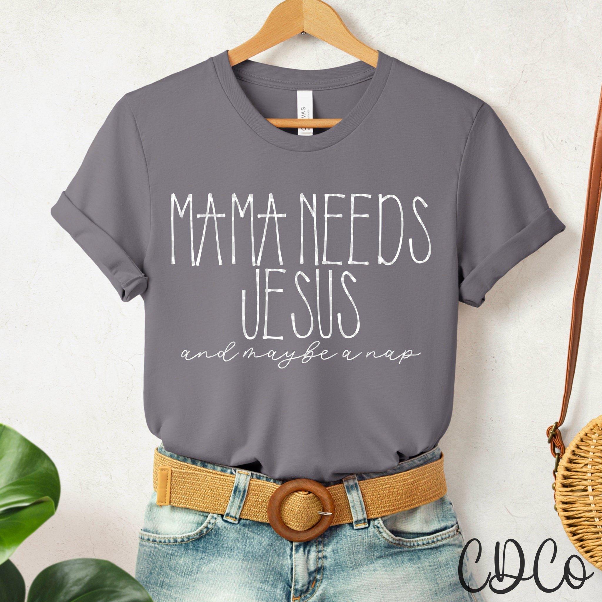 Mama Needs Jesus 7281 DTF