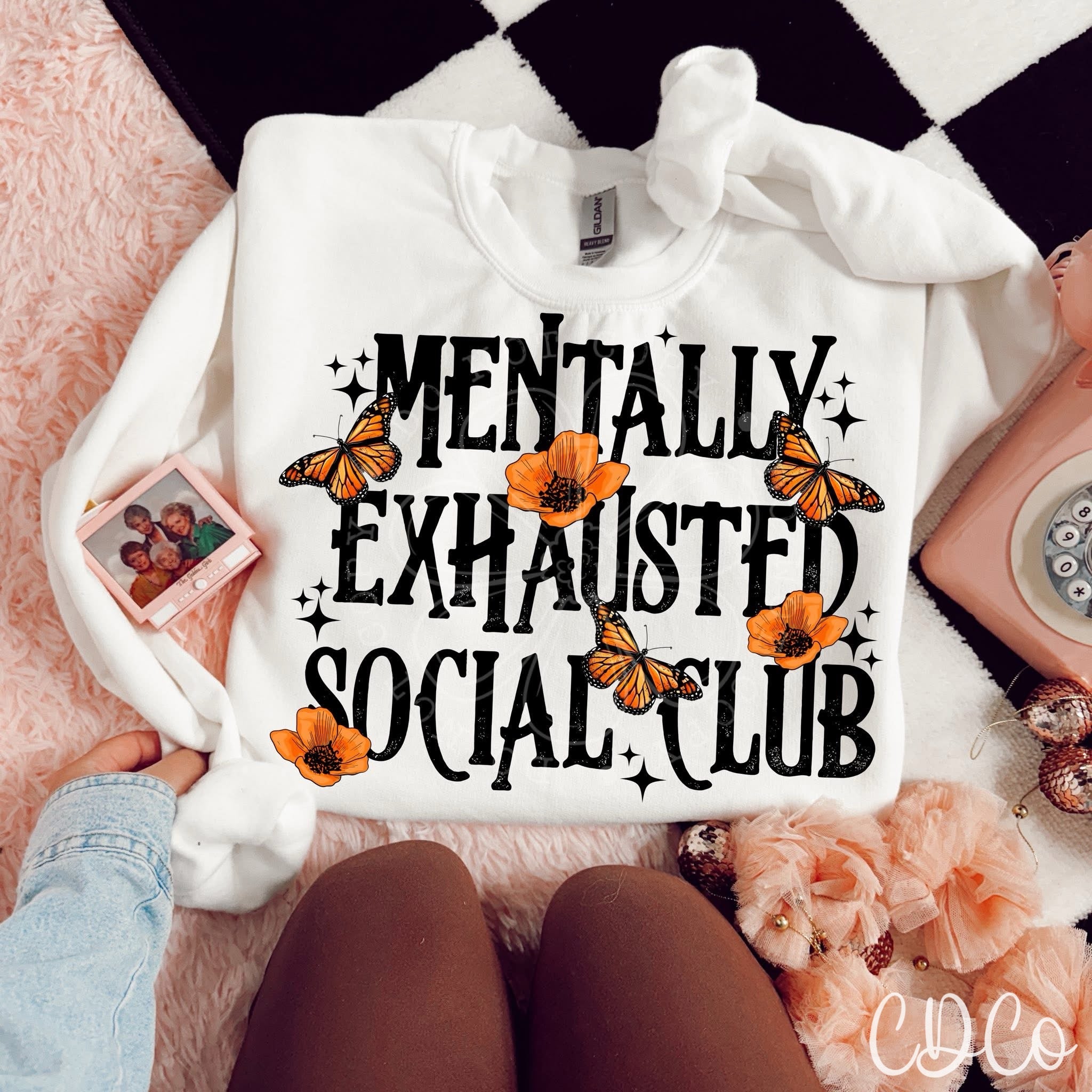Mentally Exhausted Social Club 7301 DTF