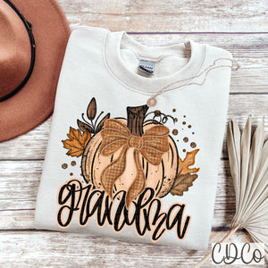 Fall Glitter Grandma  - 7361 DTF