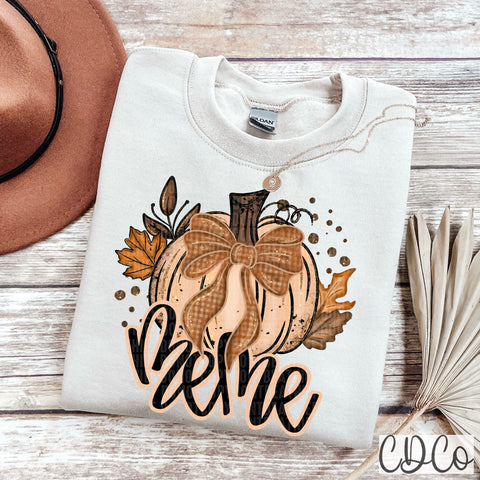 Fall Glitter Meme  - 7366 DTF