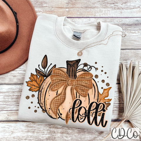 Fall Glitter Lolli  - 7368 DTF