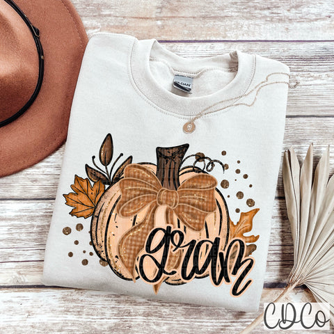 Fall Glitter Gram  - 7371 DTF