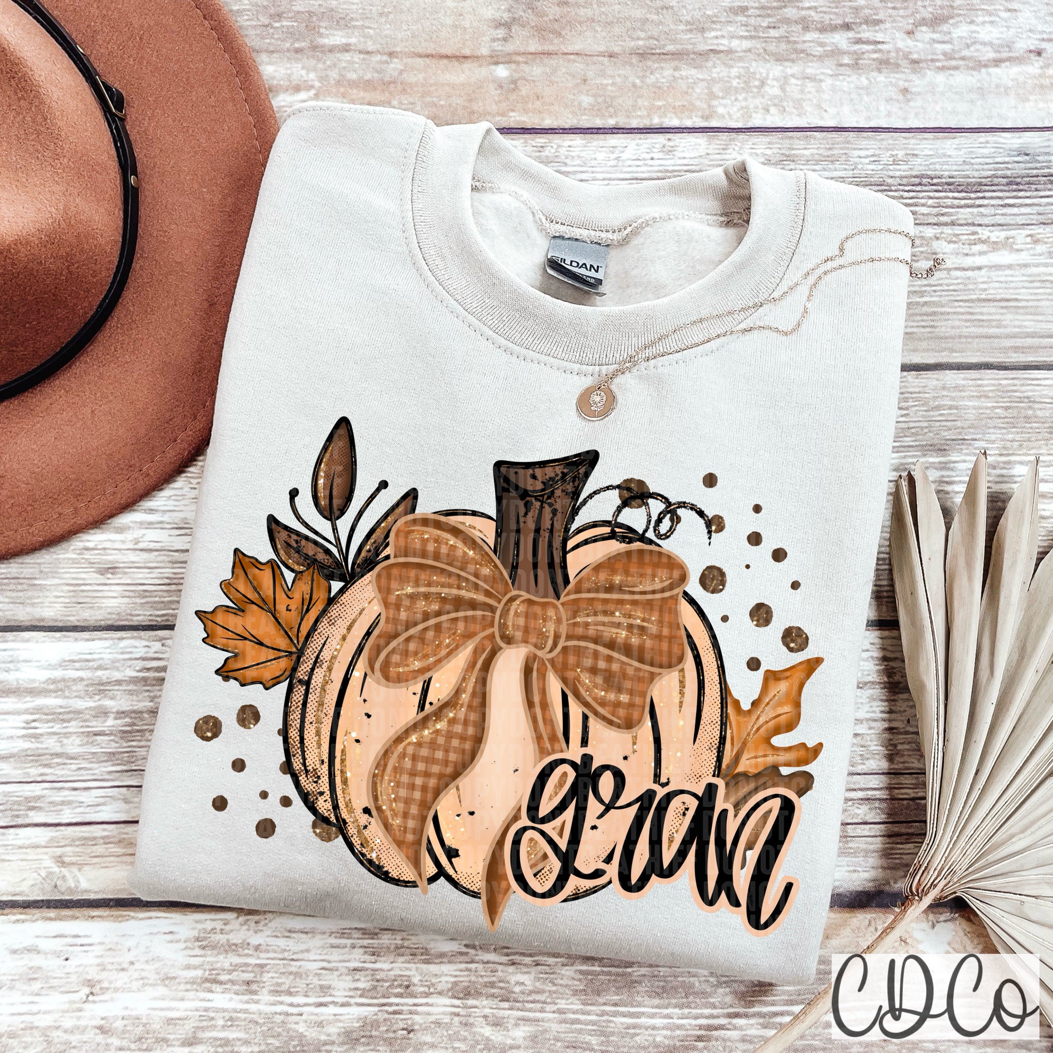 Fall Glitter Gran  - 7372 DTF