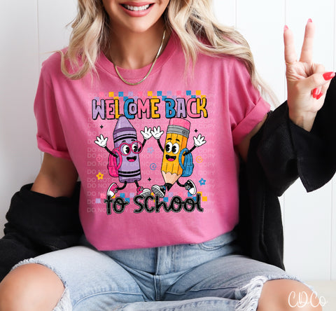 Welcome Back To School  - 7376 DTF