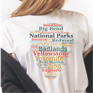 National Parks Arrowhead DTF (Adult size available in screen print)