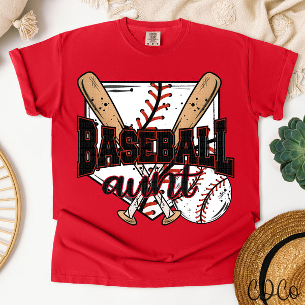 Baseball Aunt - 9027 DTF
