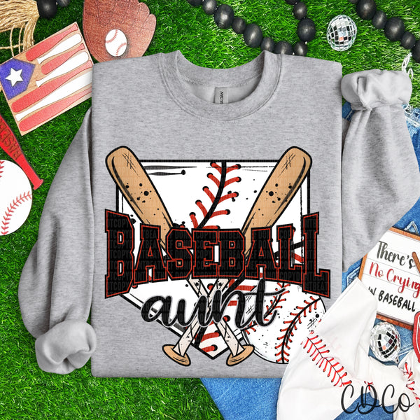 Baseball Aunt - 9027 DTF