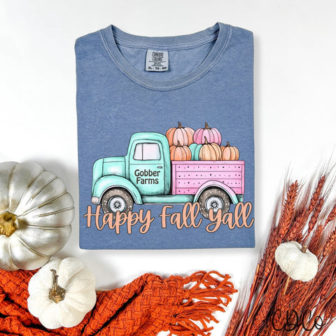 Happy Fall Y'all - 7455 DTF