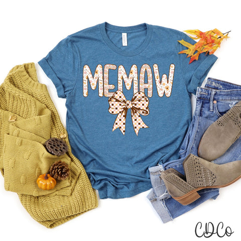 Memaw Retro Football - 7433 DTF