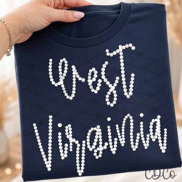 Handwritten State Pearl Collection DTF