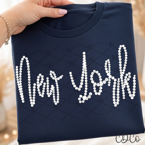 Handwritten State Pearl Collection DTF