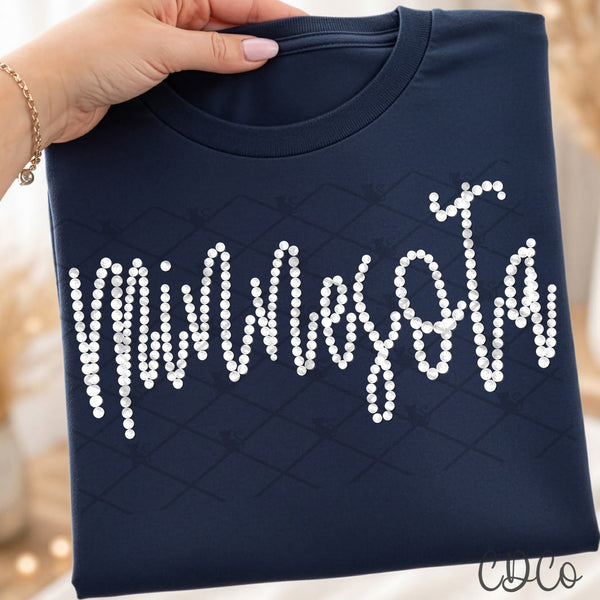 Handwritten State Pearl Collection DTF