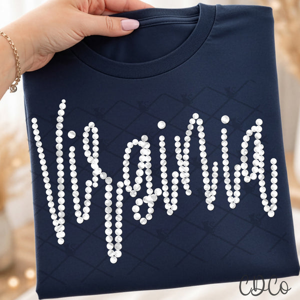 Handwritten State Pearl Collection DTF