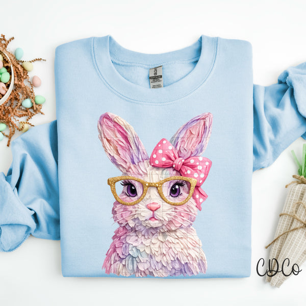 Easter bunny / Pink - 9120 DTF