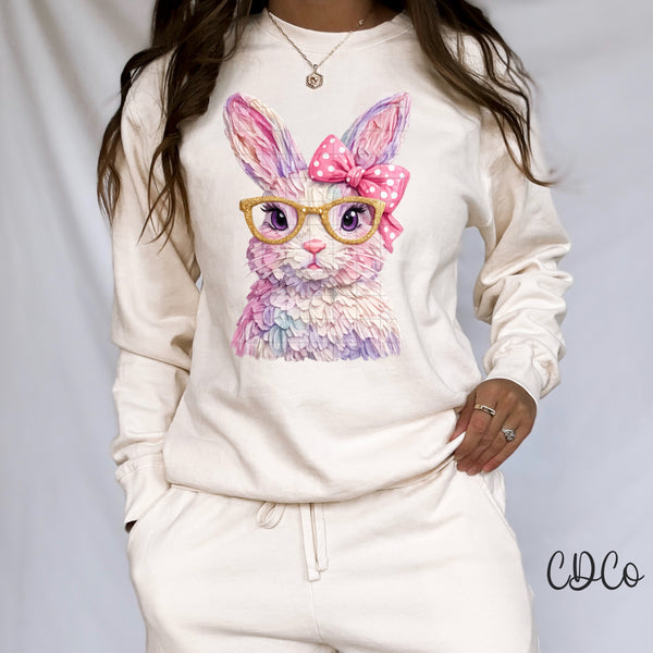 Easter bunny / Pink - 9120 DTF