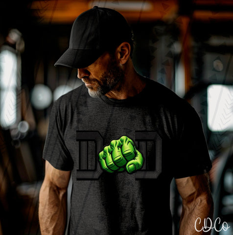 Dad Hero's Faux Embroidery (13 options) DTF