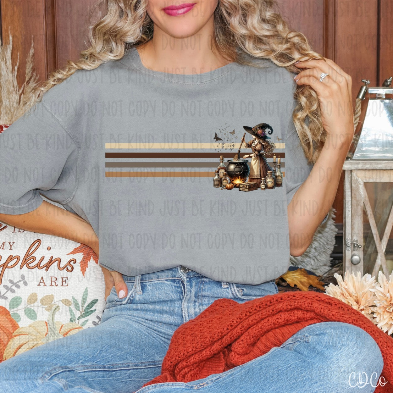 Striped Witch - 7662 DTF