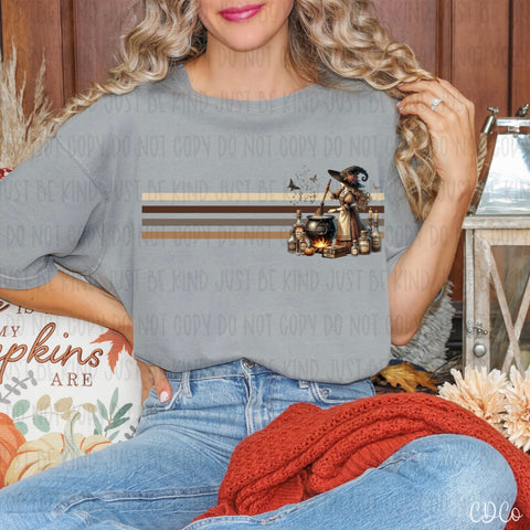 Striped Witch - 7662 DTF