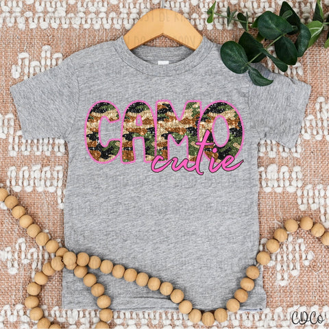 Camo Cutie - 7665 DTF