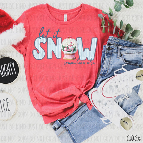 Let It Snow - 7688 DTF