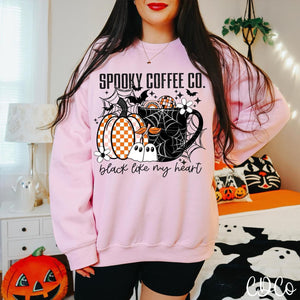 Spooky Coffee Co Black Like My Heart DTF