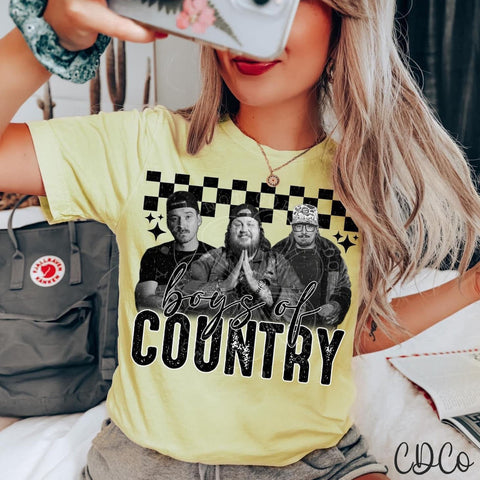 Boys Of Country MW JR H 2067 DTF