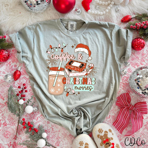 Coffee & Christmas Moviesr -  7777 DTF
