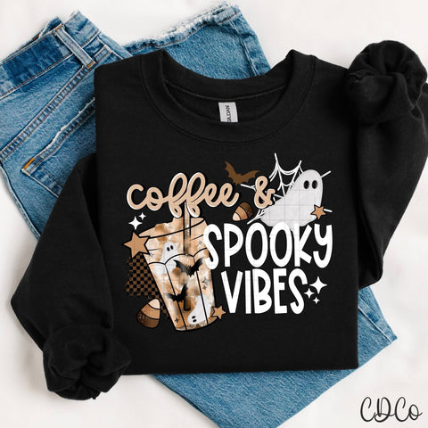 Coffee & Spooky Vibes -  7801 DTF