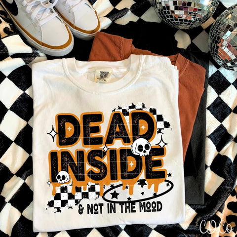 Dead Inside / Black -  7804 DTF